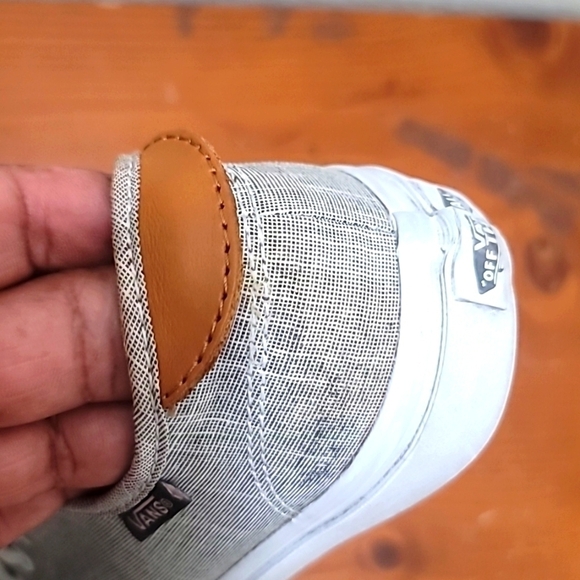 VANS ULTRACUSH SKATE WOMEN'S LACE UP GRAY LOW PLAID CANVAS SNEAKERS SIZE 8 - Picture 12 of 15